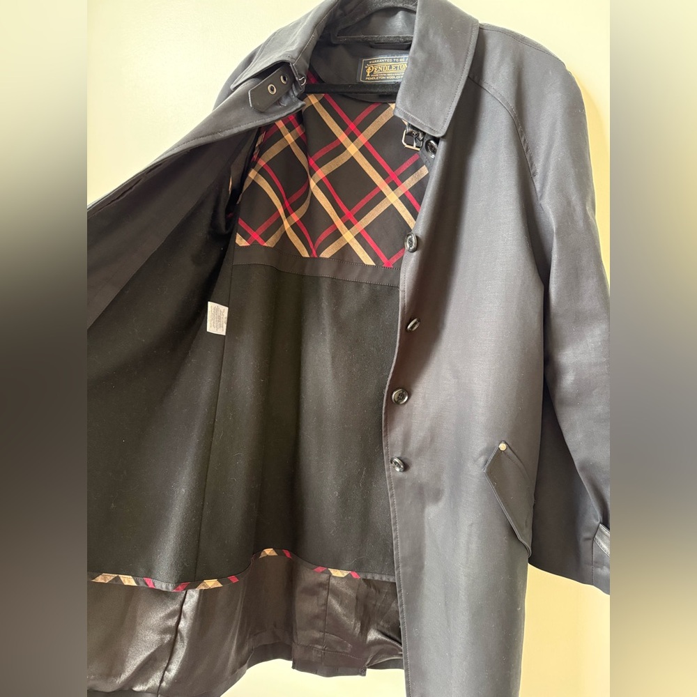 ⭐️ PENDLETON lined trench coat with removable wool liner high quality luxury